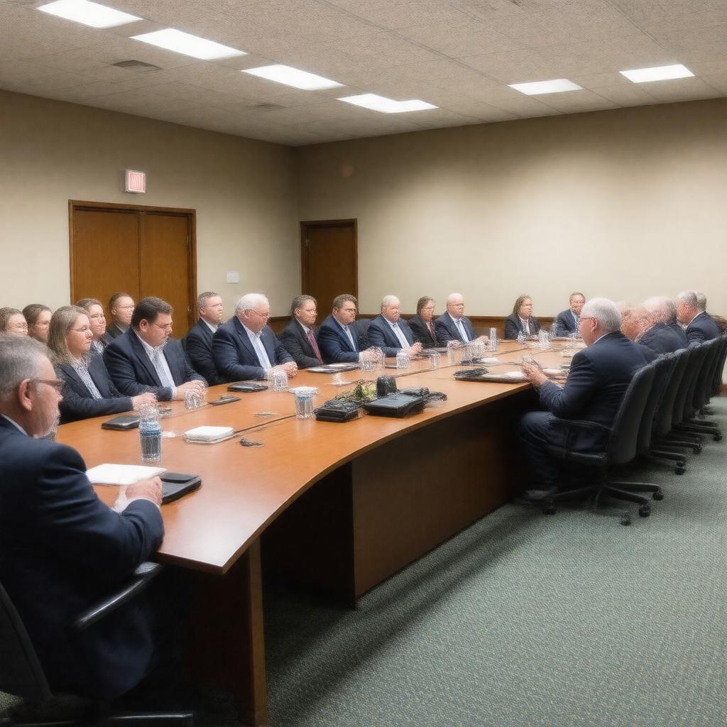 AI-created image of Sault Ste. Marie City Council