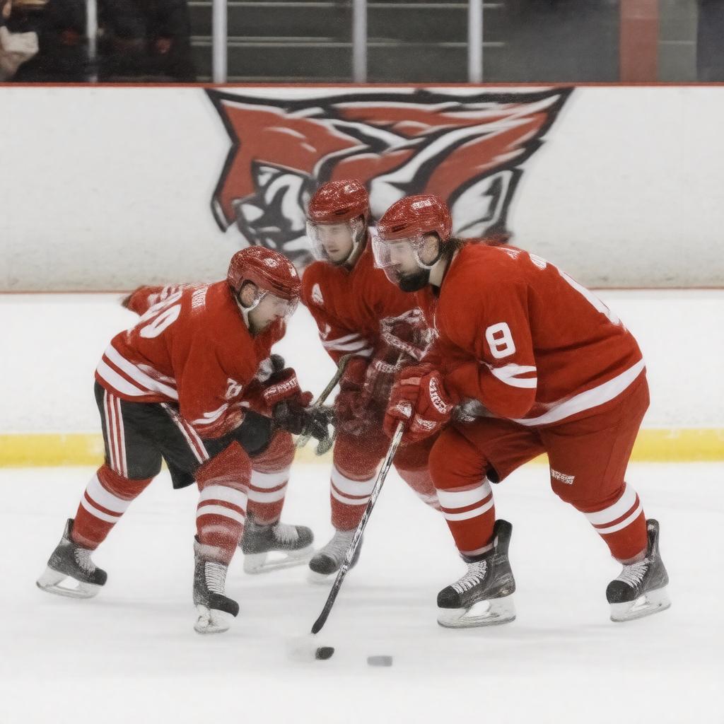 AI-created image of Sault Ste. Marie Greyhounds