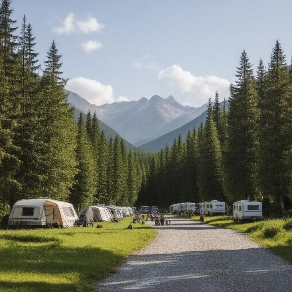 AI-created image of Savage River Campground