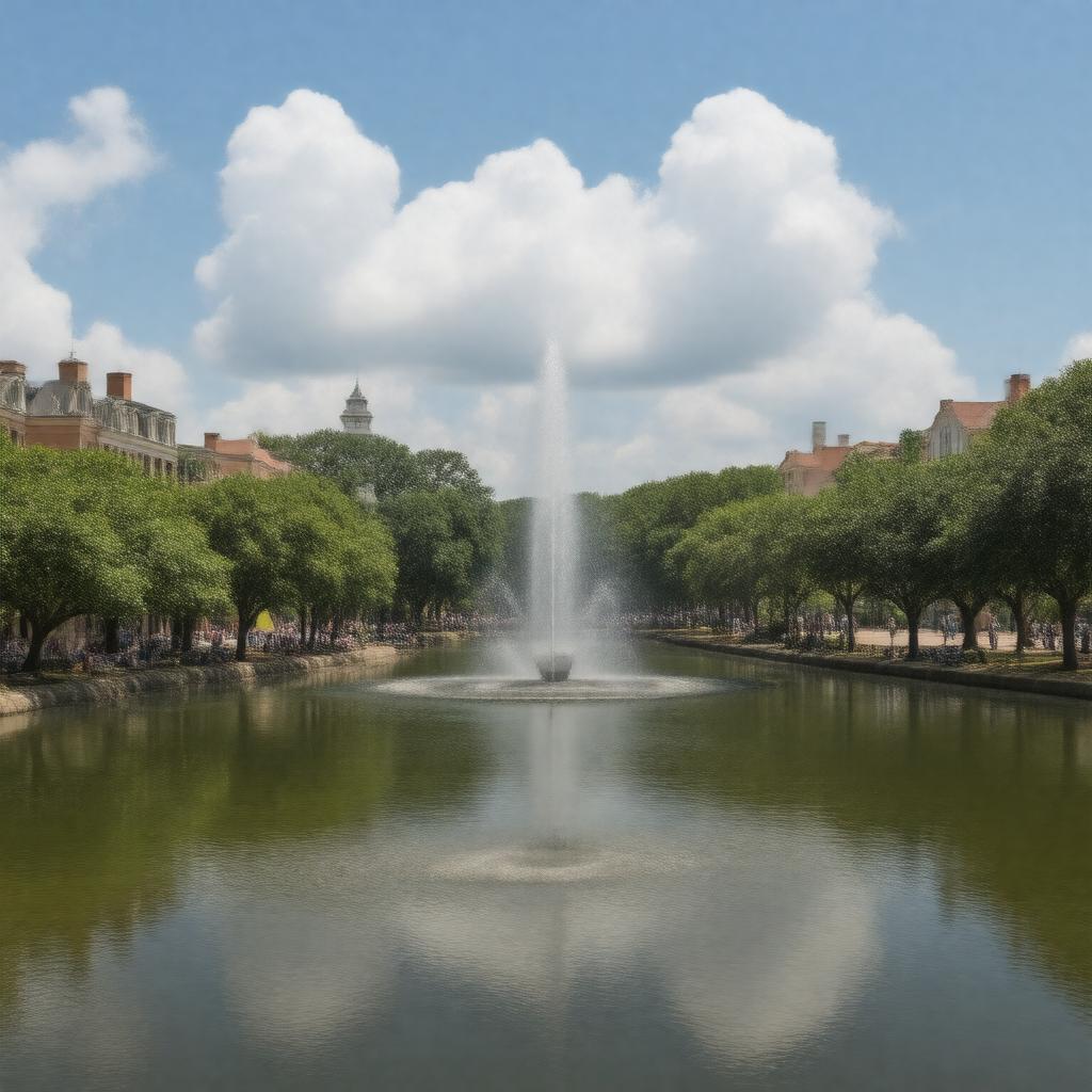 AI-created image of Savannah, Georgia
