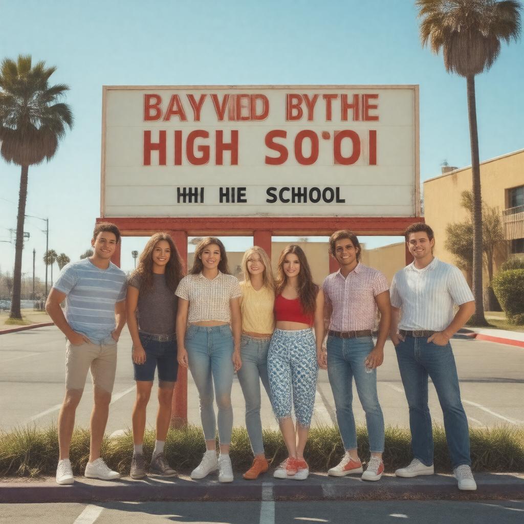 AI-created image of Saved by the Bell