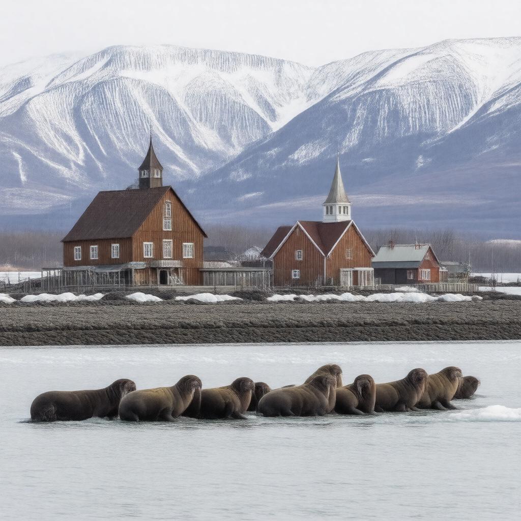 AI-created image of Savoonga