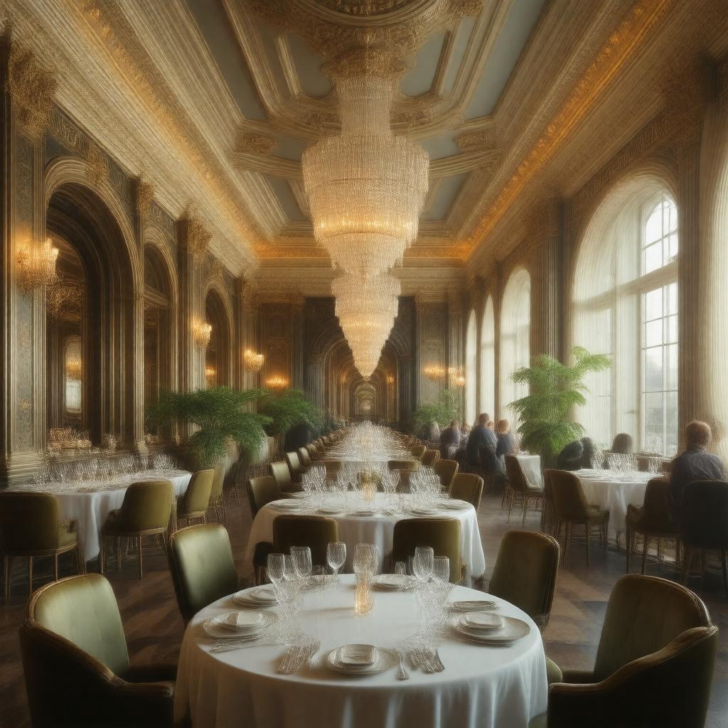 Click to view larger image AI-created image of Savoy Grill