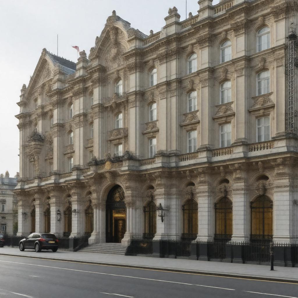 AI-created image of Savoy Hotel