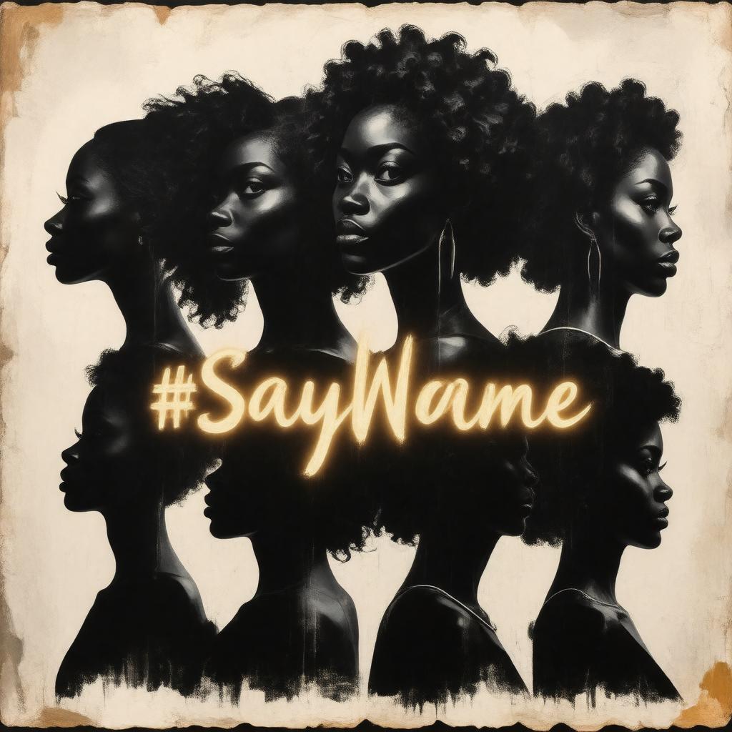 AI-created image of Say Her Name