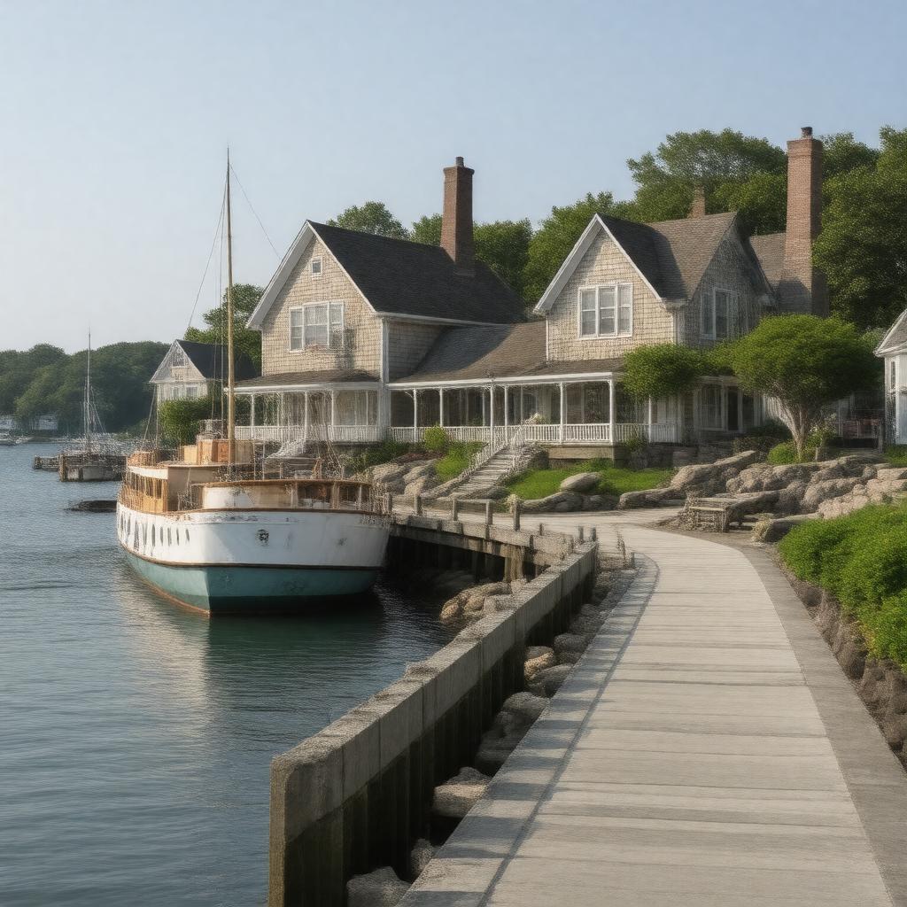 AI-created image of Sayville