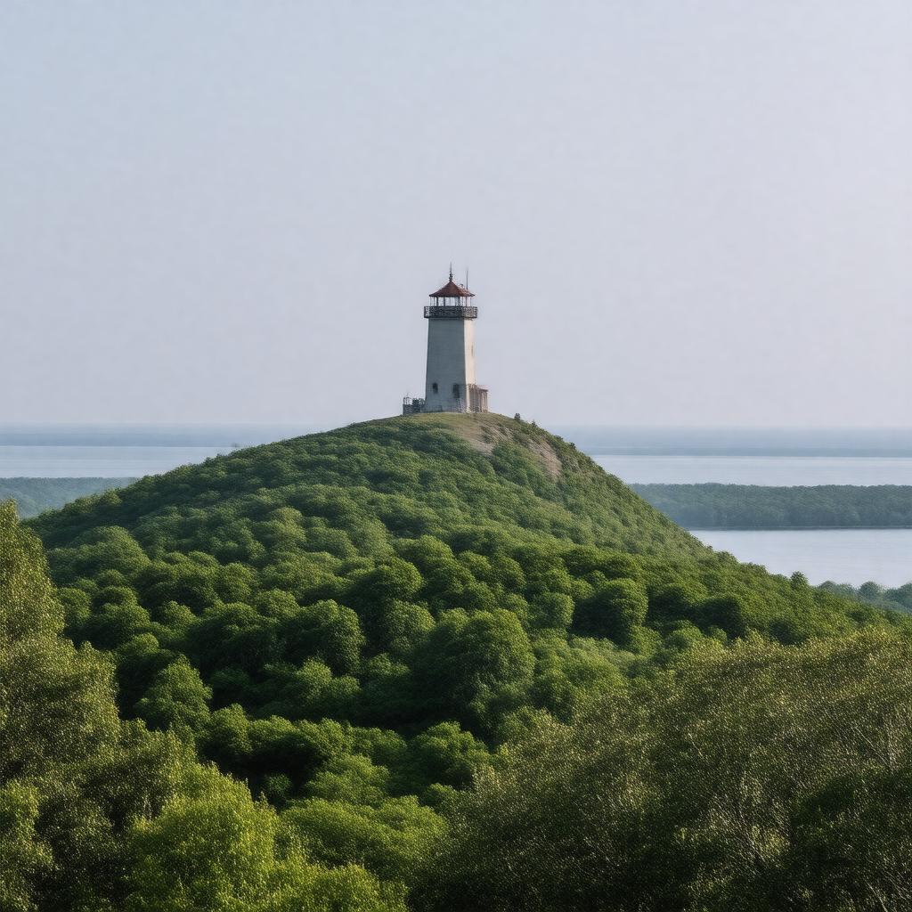 AI-created image of Scargo Hill