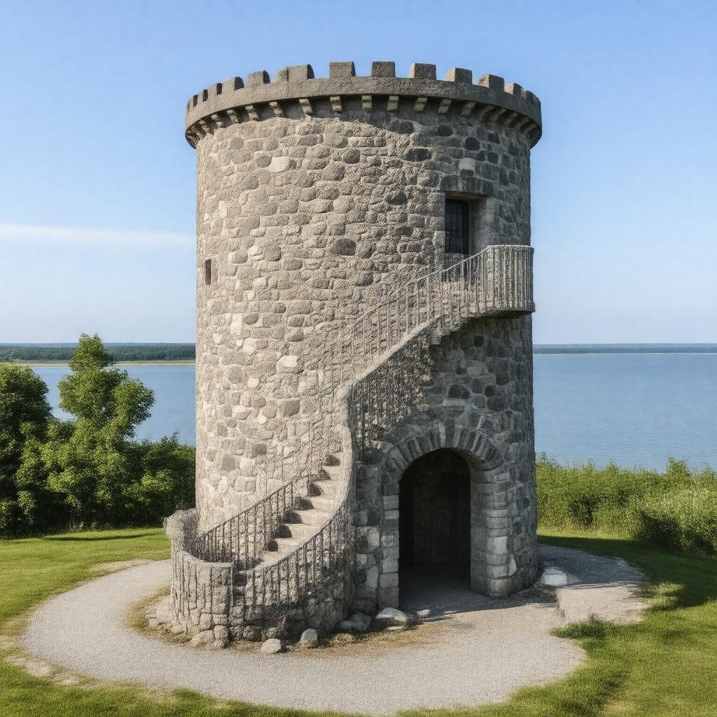 AI-created image of Scargo Tower