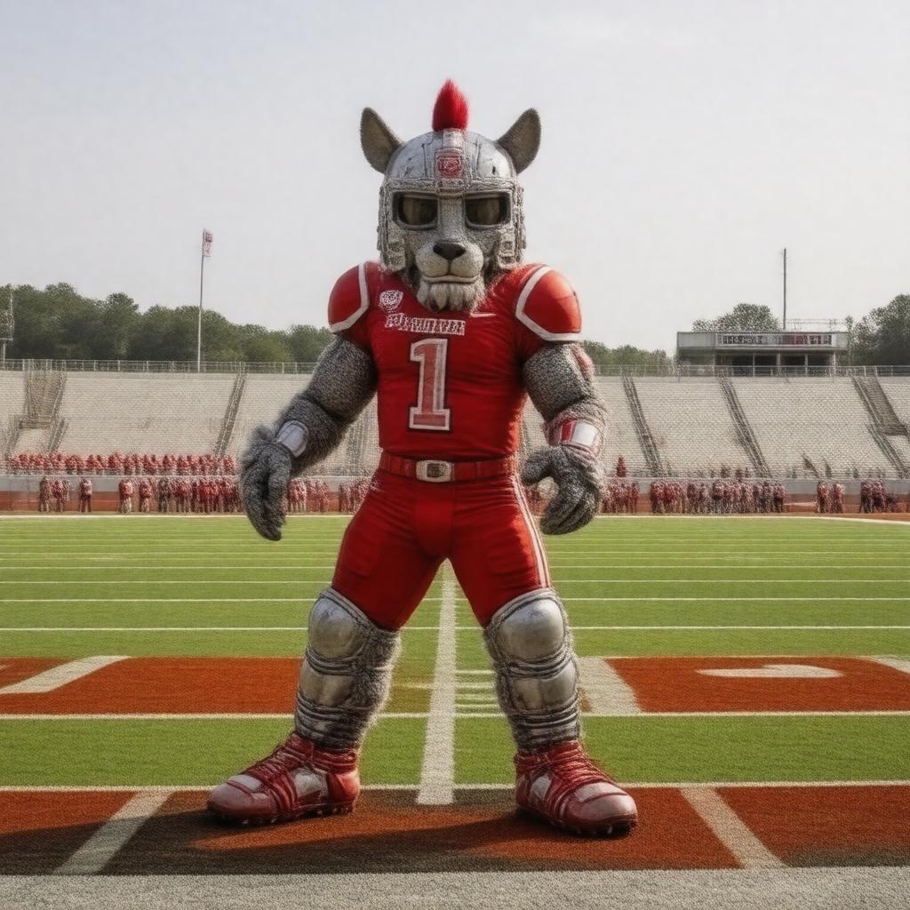 Click to view larger image AI-created image of Scarlet Knights