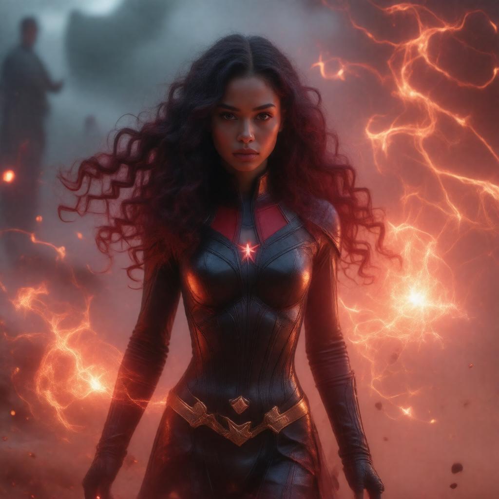 AI-created image of Scarlet Witch