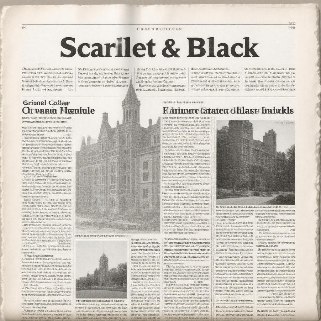 Click to view larger image AI-created image of Scarlet & Black