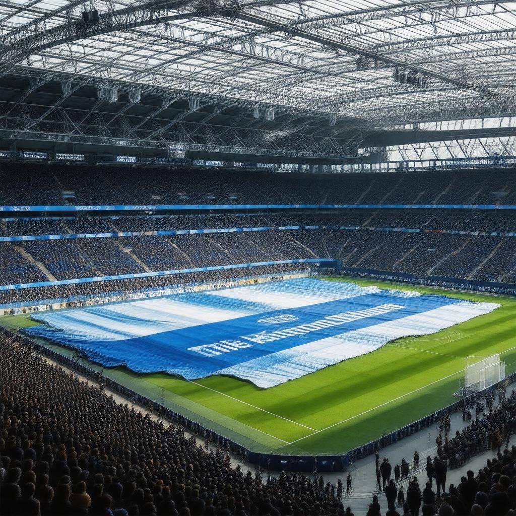 AI-created image of Schalke 04