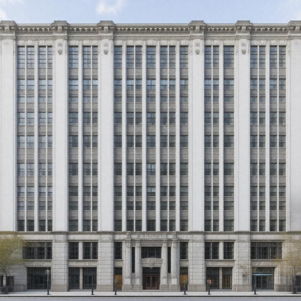 Click to view larger image AI-created image of Schapiro Hall