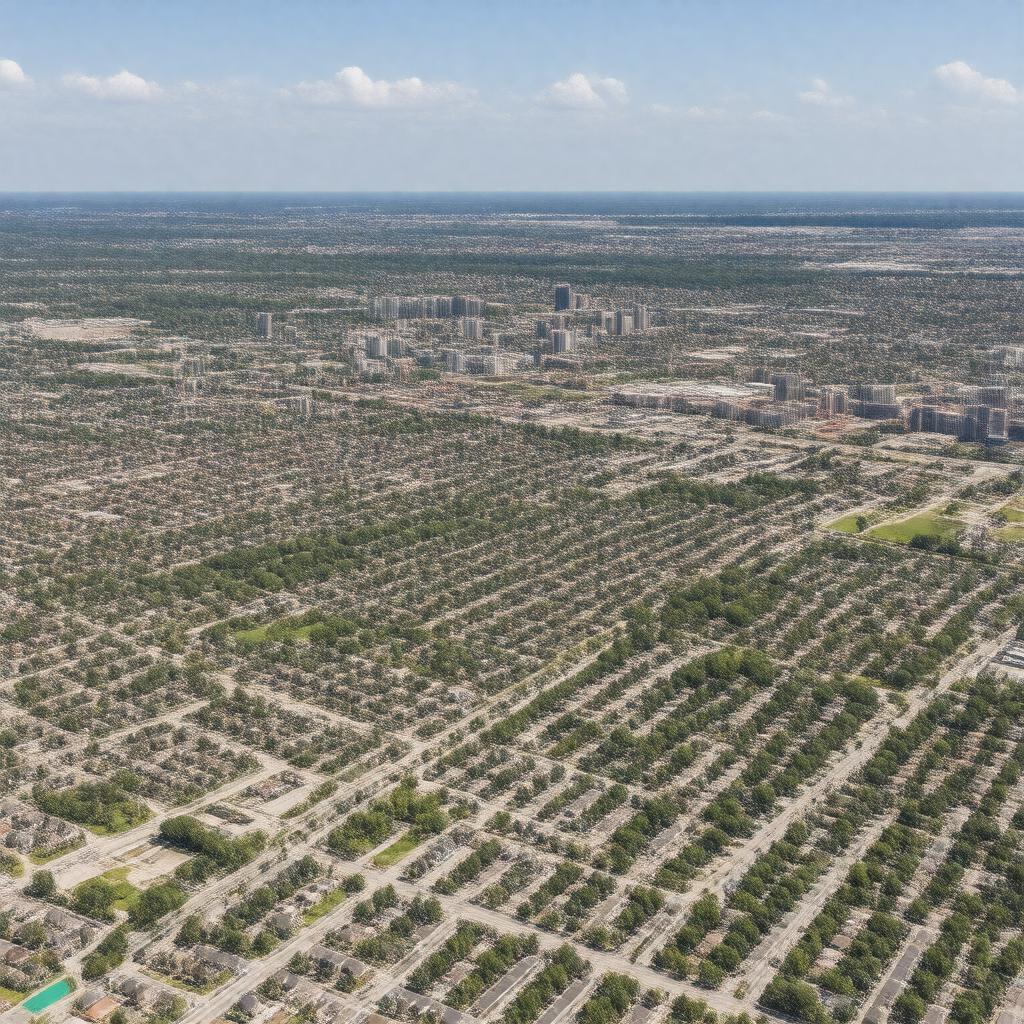 AI-created image of Schaumburg, Illinois, United States