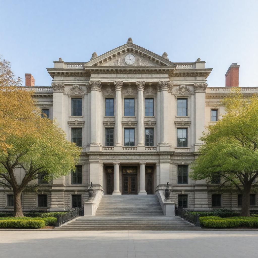 AI-created image of Schermerhorn Hall