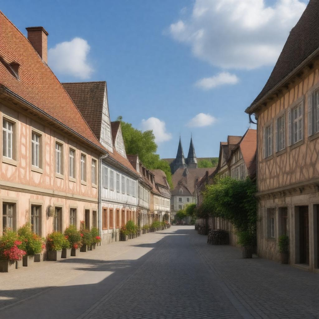 AI-created image of Schifferstadt, Germany