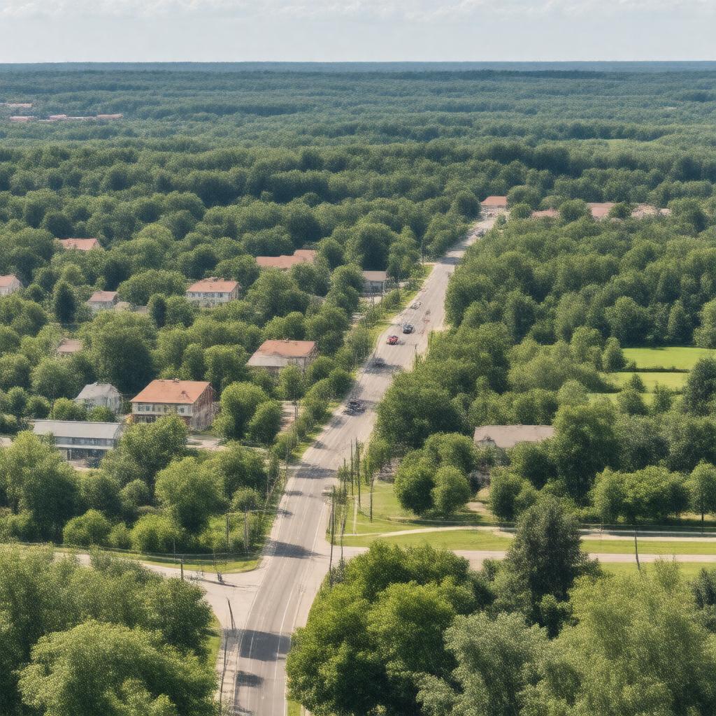 AI-created image of Schiller Park