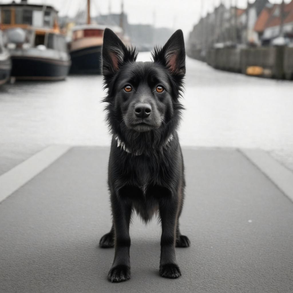 Click to view larger image AI-created image of Schipperke