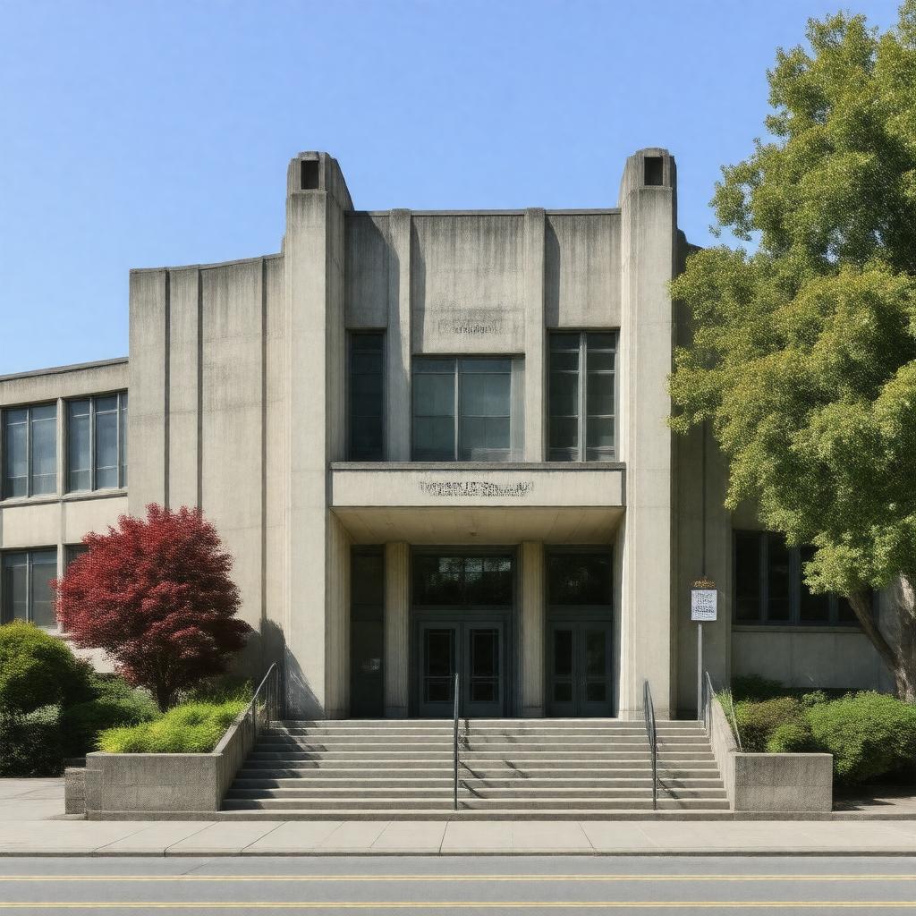 AI-created image of Schnell Building