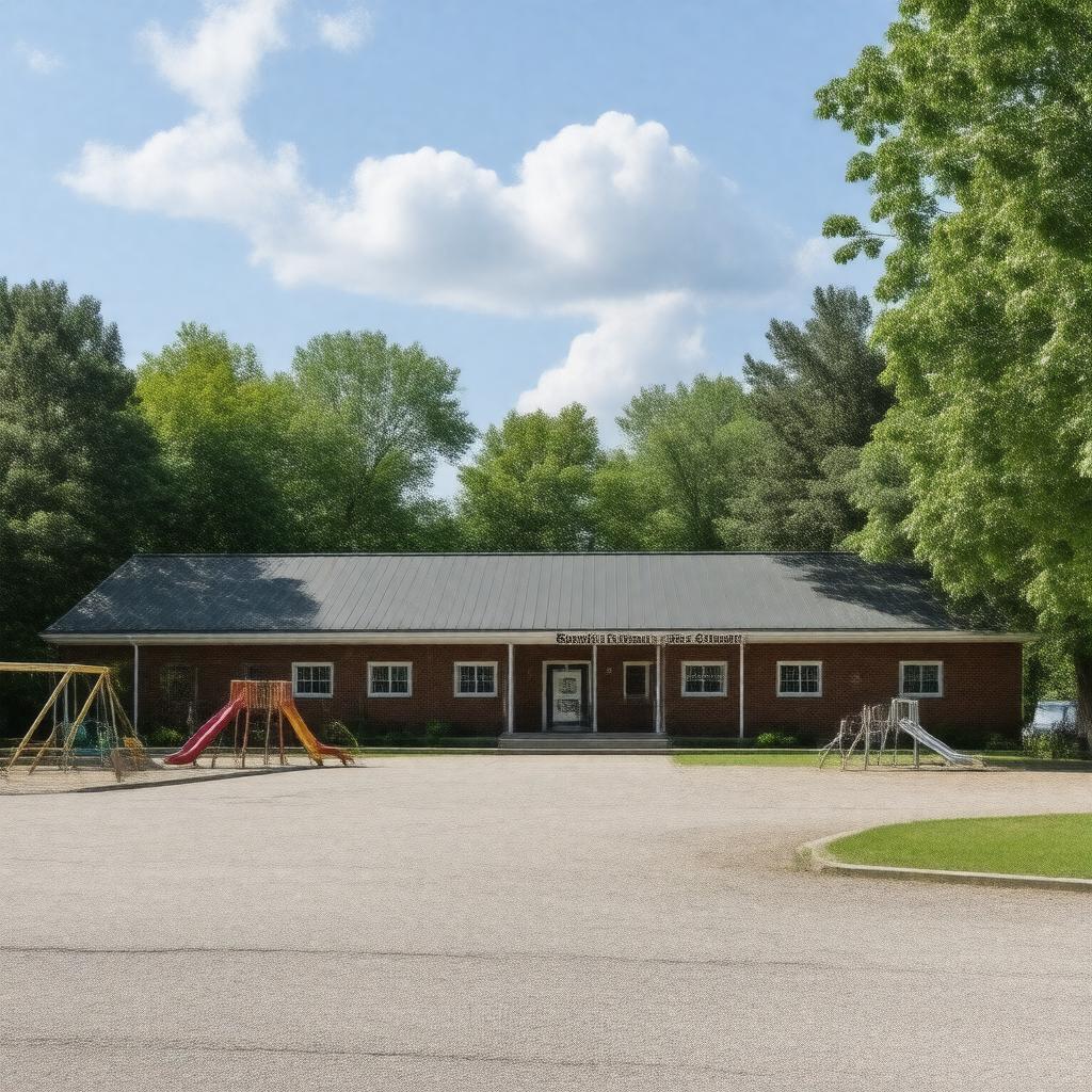 AI-created image of Schofield Elementary School