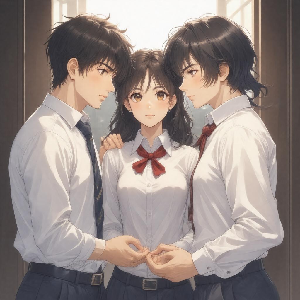 AI-created image of School Days