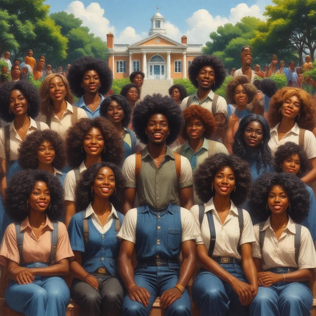 AI-created image of School Daze