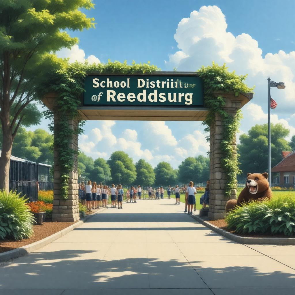 AI-created image of School District of Reedsburg