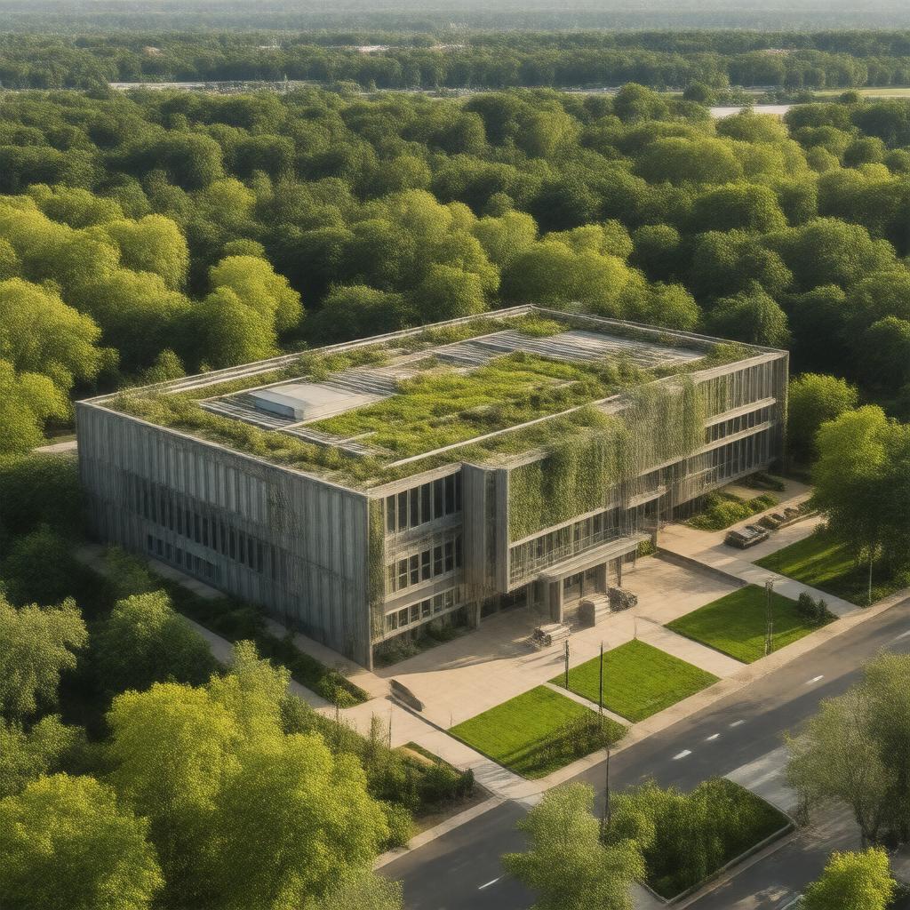Click to view larger image AI-created image of School for Environment and Sustainability