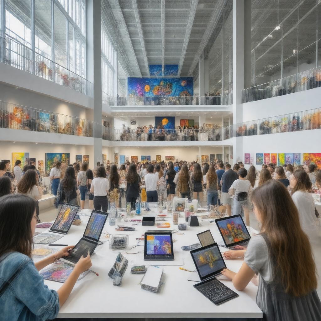 AI-created image of School of Art & Design