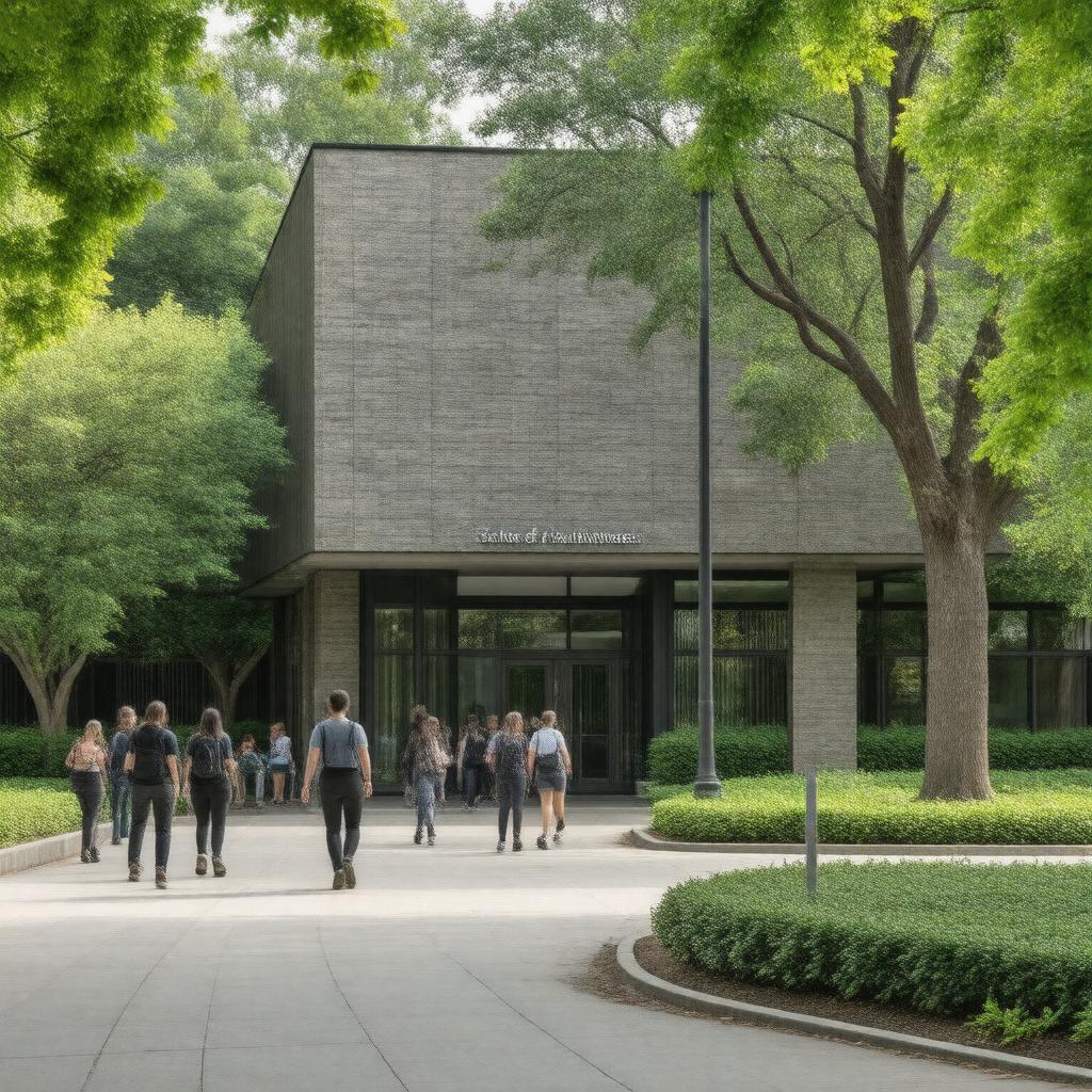 Click to view larger image AI-created image of School of Business Administration