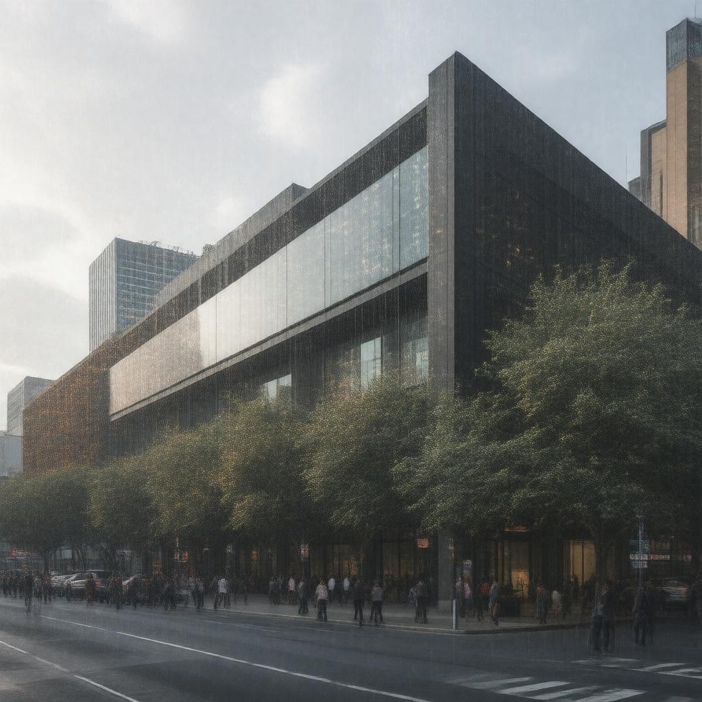 AI-created image of School of Business, Economics and Informatics