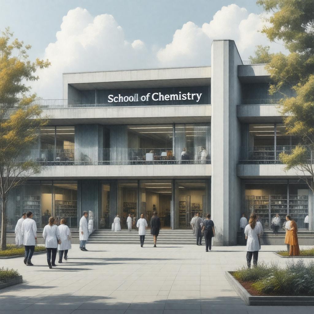 Click to view larger image AI-created image of School of Chemistry