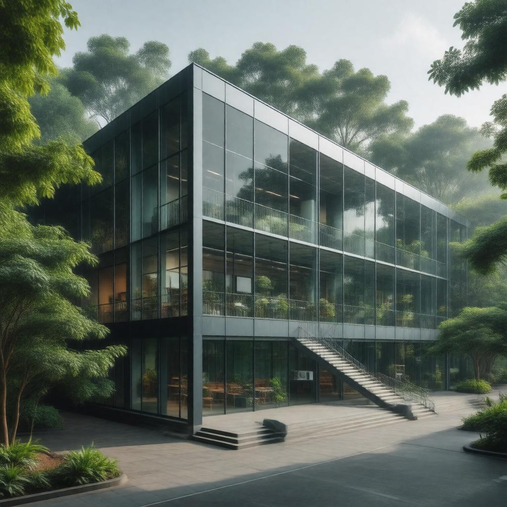 AI-created image of School of Communication and Mass Media