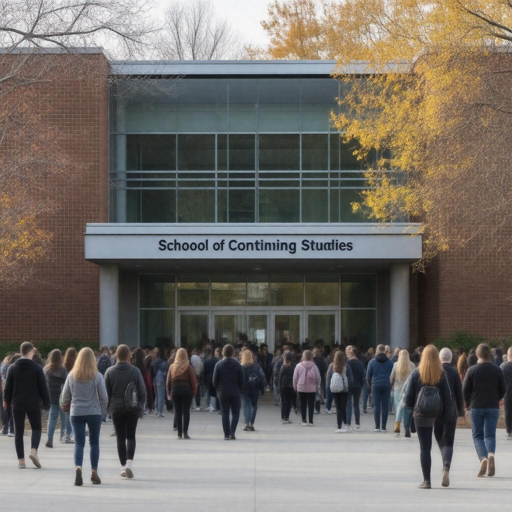 AI-created image of School of Continuing Studies