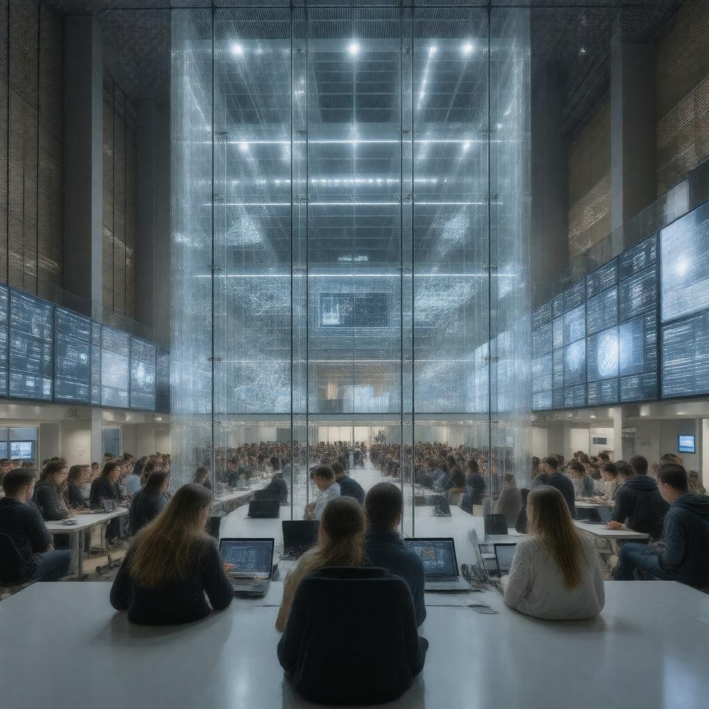 AI-created image of School of Data Science