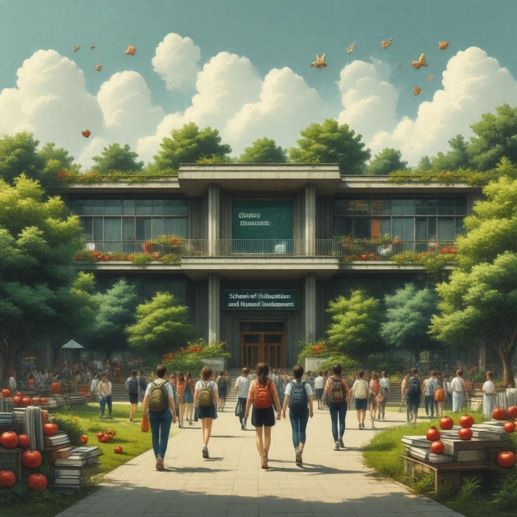 AI-created image of School of Education and Human Development