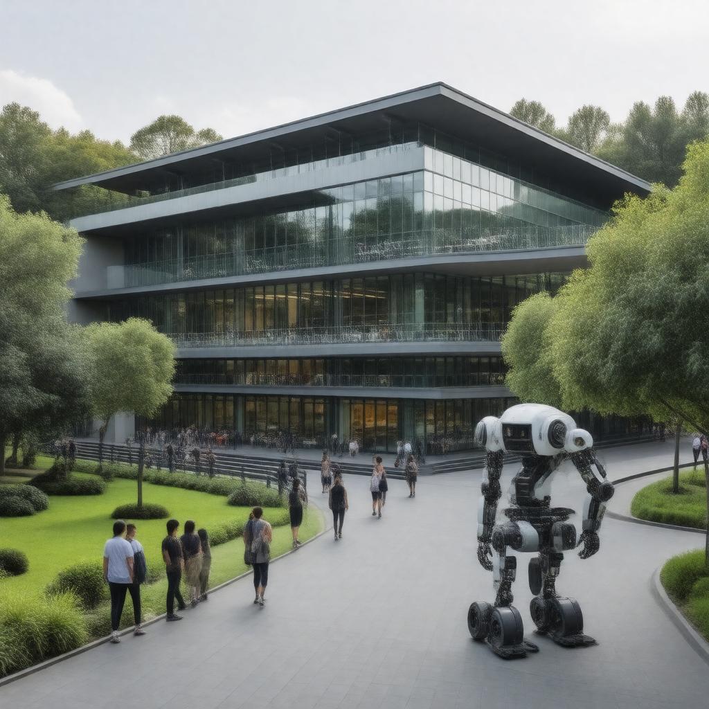 Click to view larger image AI-created image of School of Engineering & Applied Science