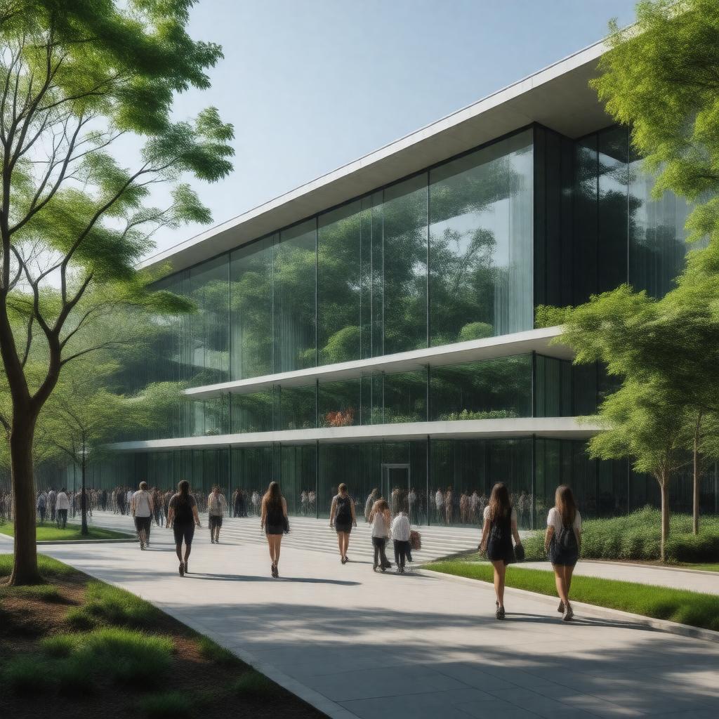 Click to view larger image AI-created image of School of Engineering and Applied Sciences