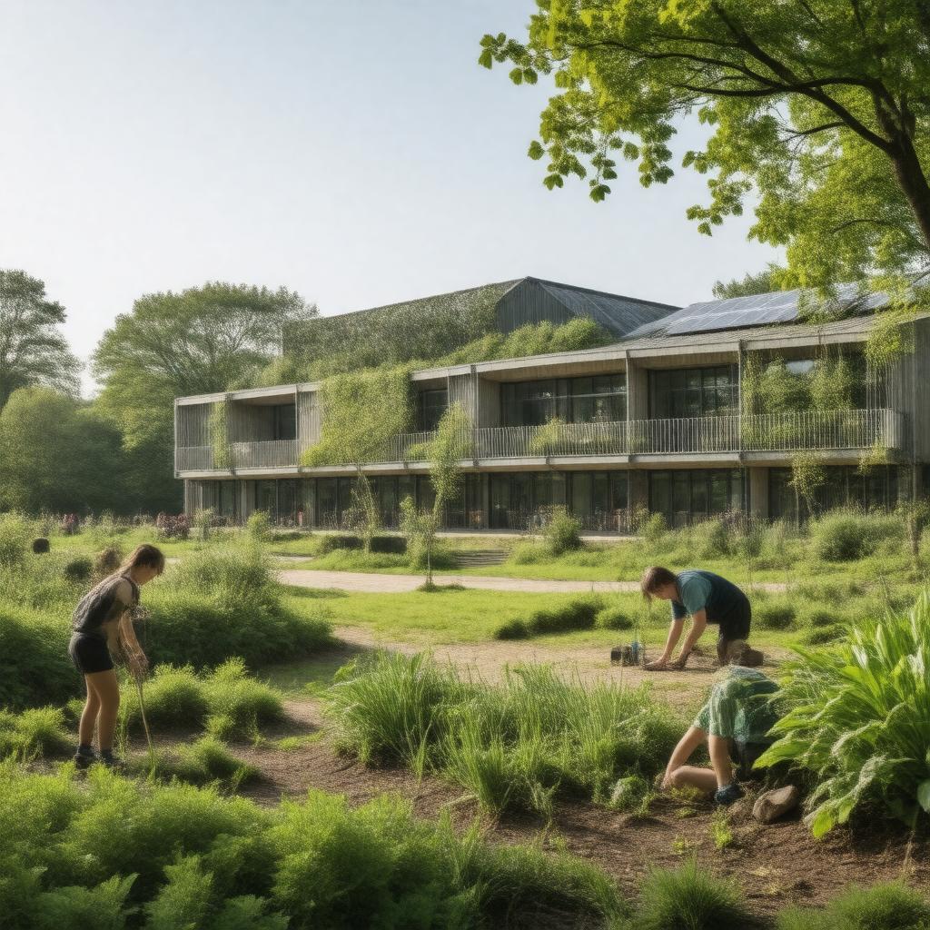AI-created image of School of Environmental Sciences