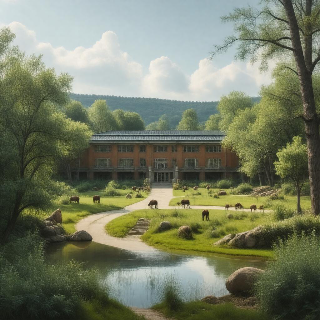 Click to view larger image AI-created image of School of Environmental Studies