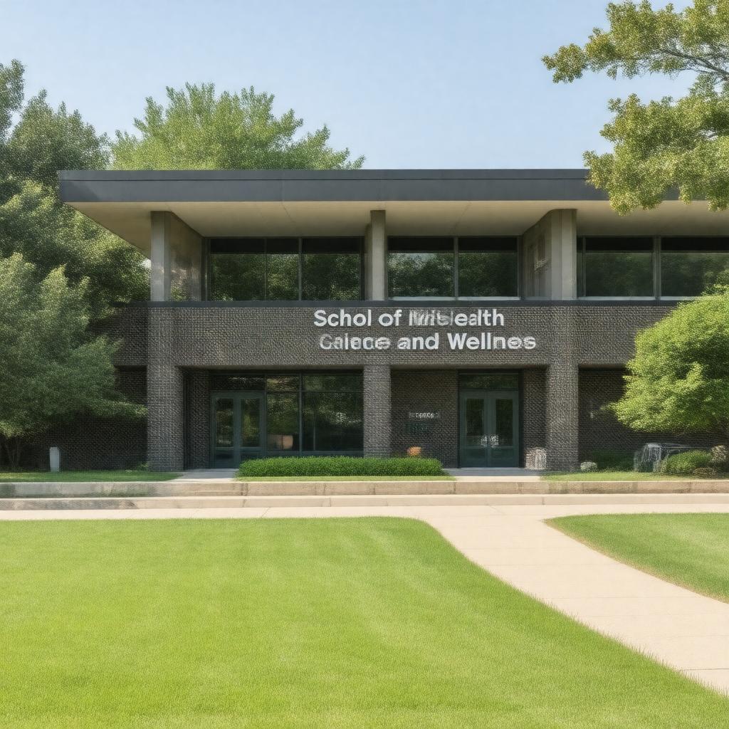 AI-created image of School of Health Science and Wellness