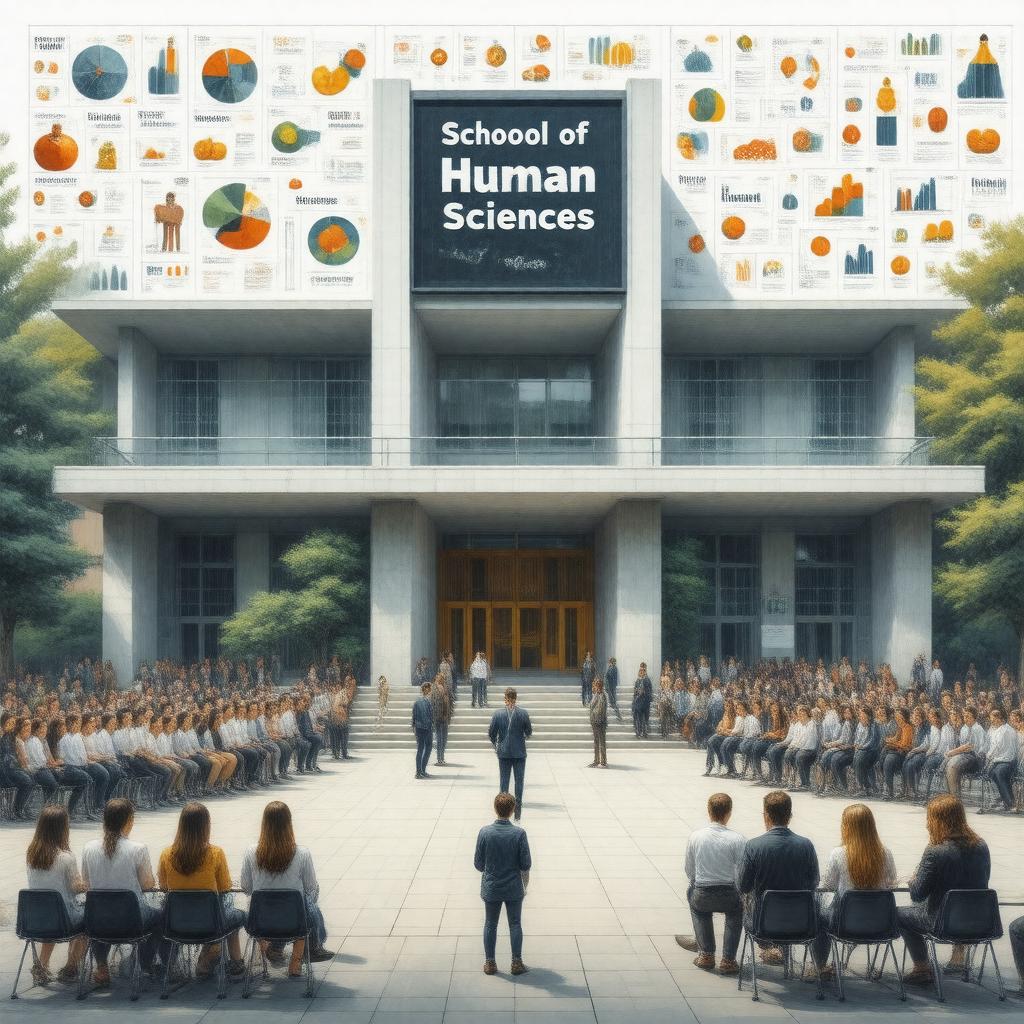 Click to view larger image AI-created image of School of Human Sciences