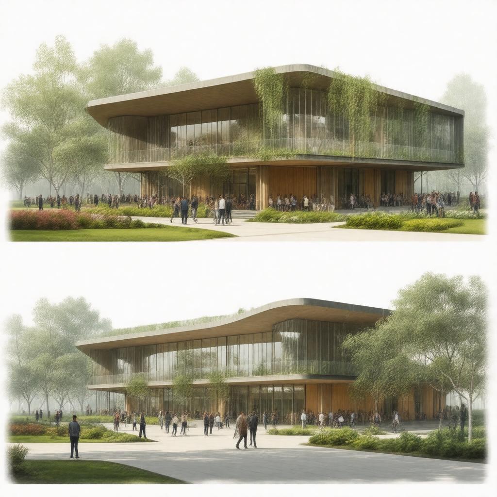 Click to view larger image AI-created image of School of Life Sciences and the Environment