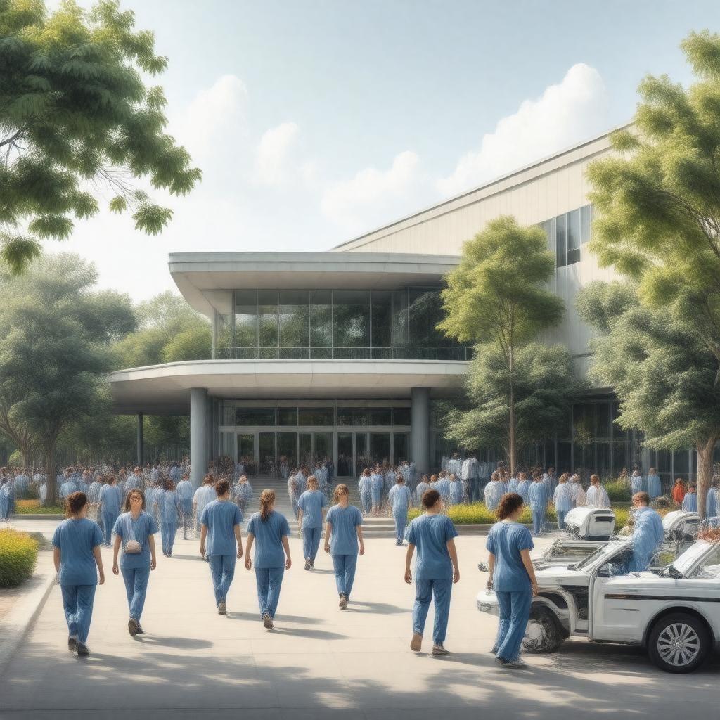 Click to view larger image AI-created image of School of Nursing