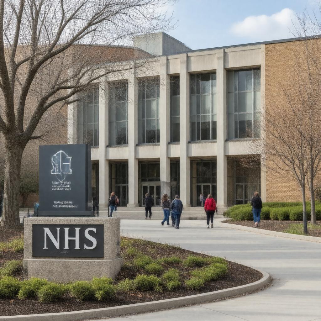 AI-created image of School of Nursing and Health Studies