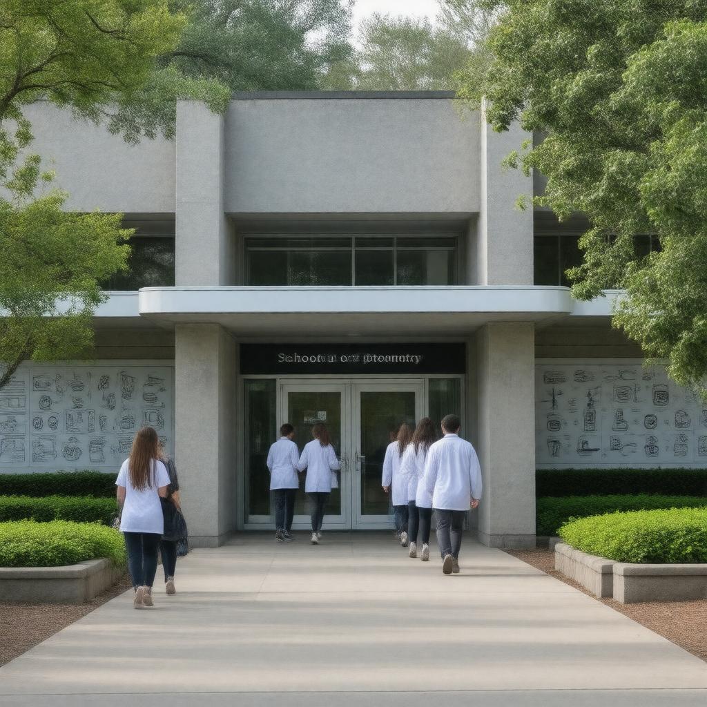 AI-created image of School of Optometry