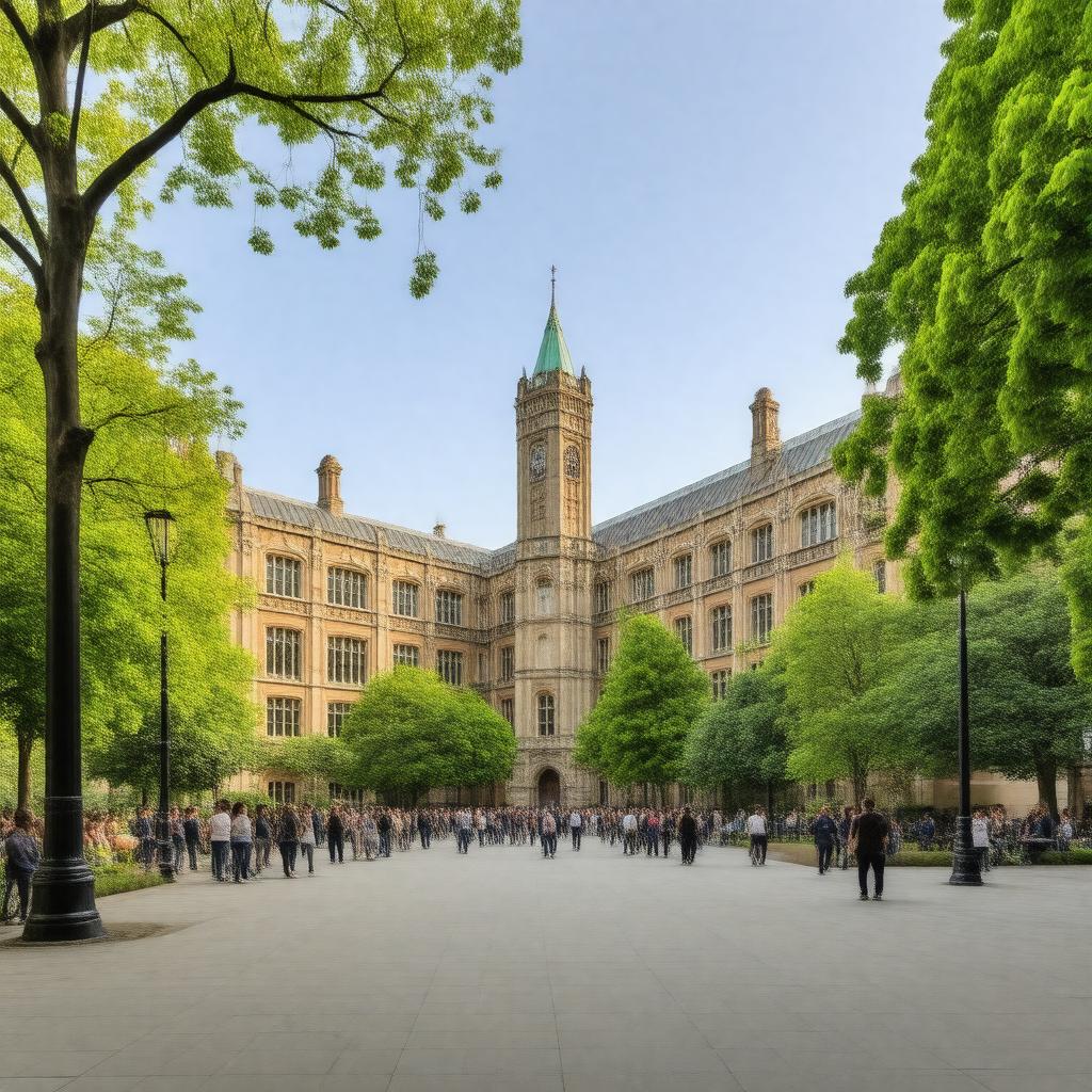 AI-created image of School of Oriental and African Studies