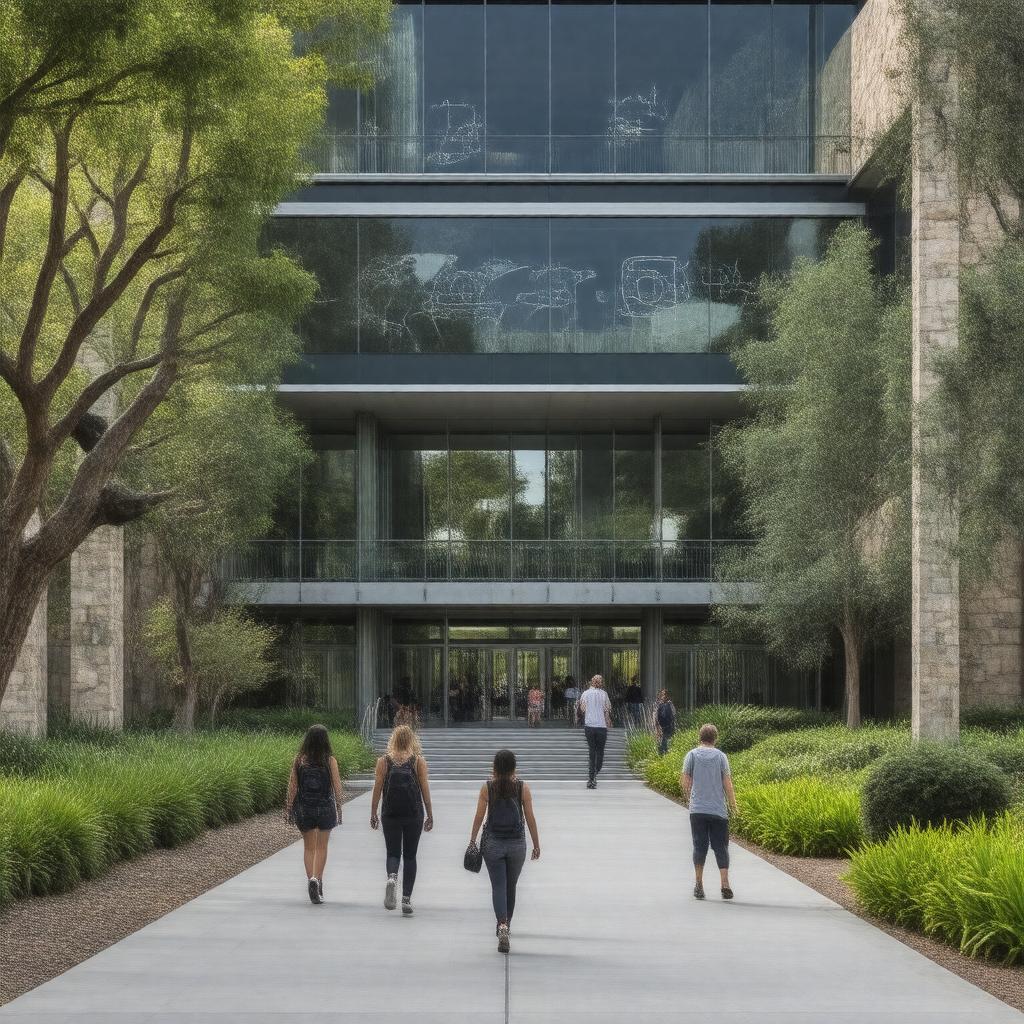 AI-created image of School of Physical Sciences