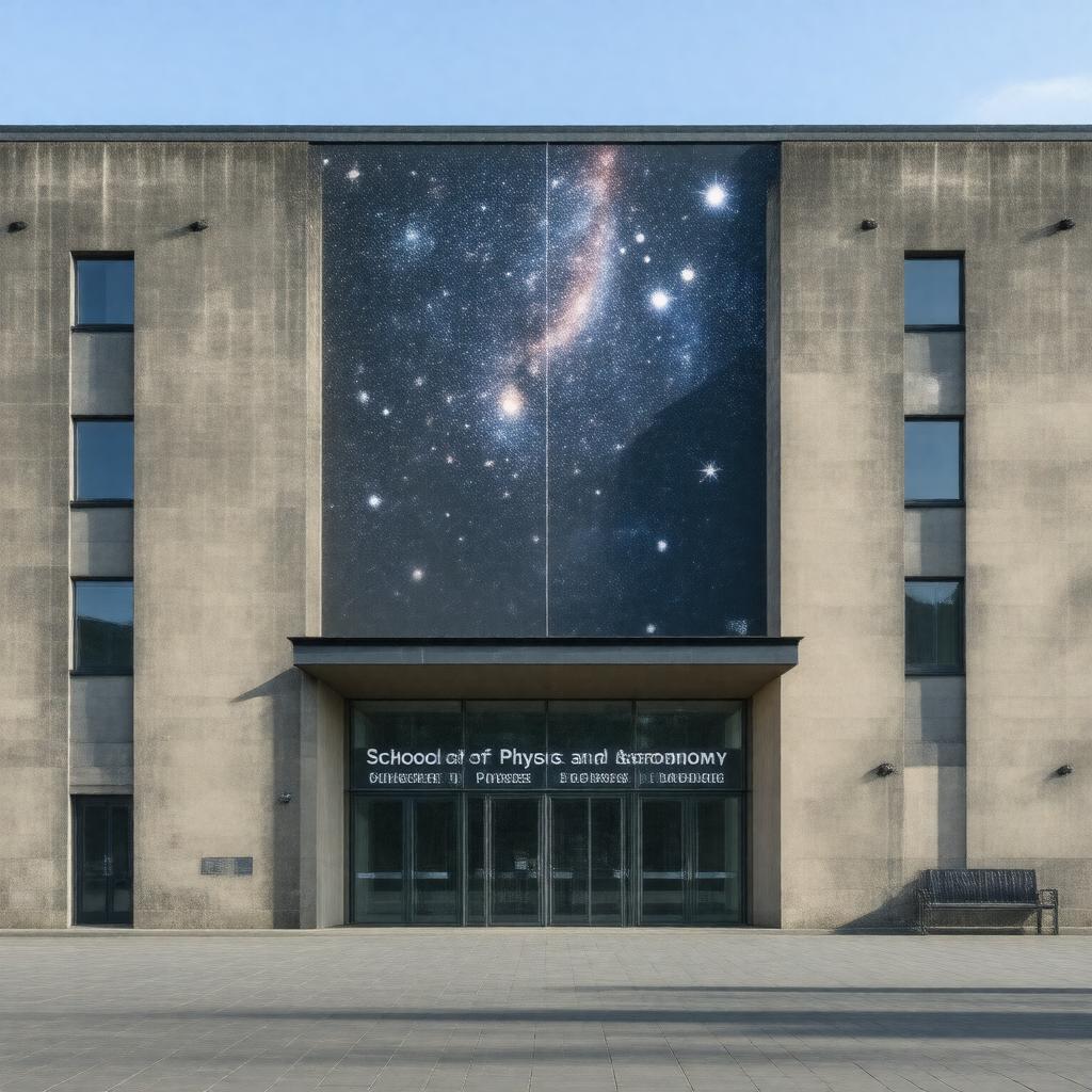 AI-created image of School of Physics and Astronomy