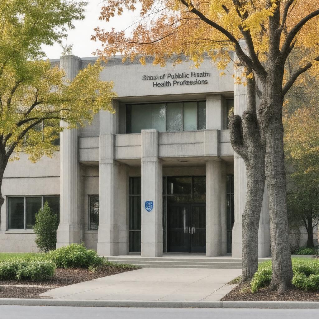 AI-created image of School of Public Health and Health Professions